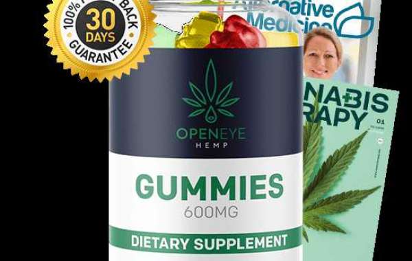 Ingredients loaded in OpenEye Hemp Gummies